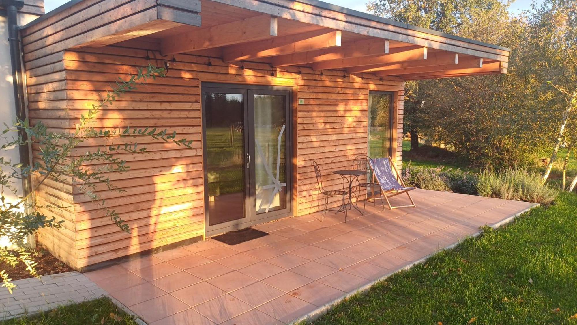 Glamping Challet Slunecno Cesky Raj Dobšín Bagian luar foto